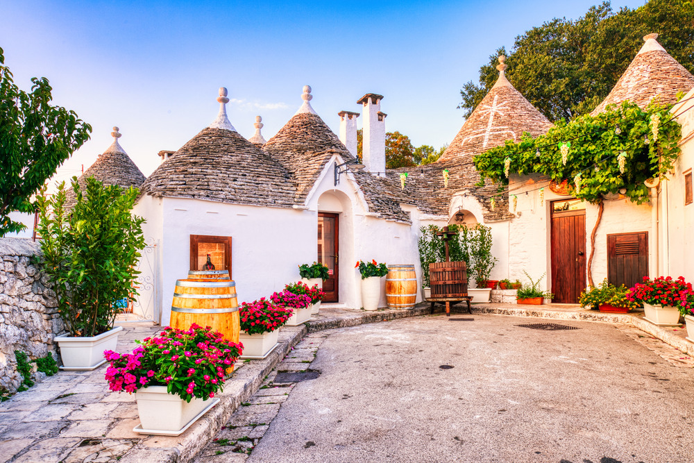 Locorotondo og Alberobello